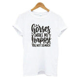 T-Shirt Humour Cheval