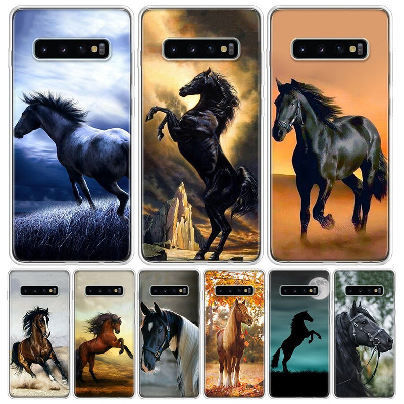 Bracelets cheval - fer à cheval, crin tressé et motifs équestres