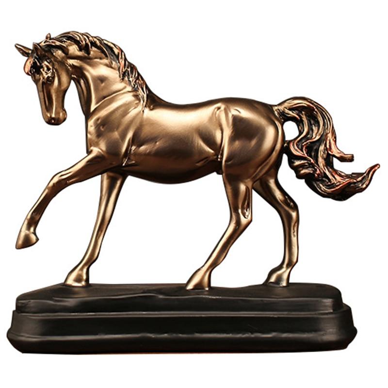 Statue de cheval en fonte - Bois, Fer (fonte/fer forgé