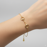 Bracelet Cheval Mors de Cheval (Argent)