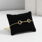 Bracelet Cheval Mors de Cheval (Argent)