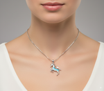 Collier Cheval Cheval Cabré (Argent)