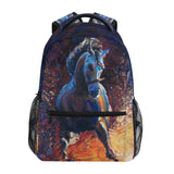 Horse Backpack "Wild Stallion Sepia"