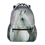 Mochila de caballo "Semental Salvaje Azul"