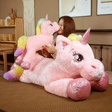 Peluche Géante Licorne Kawaii