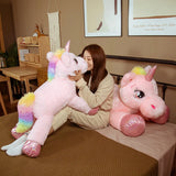 Peluche Géante Licorne Kawaii