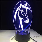 Lampe Cheval LED Mystique