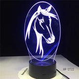 Lampe Cheval LED Mystique