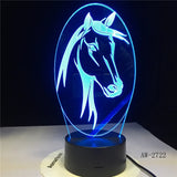 Lampe Cheval LED Mystique