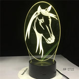 Lampe Cheval LED Mystique