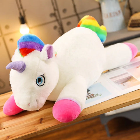 Peluche Licorne Arc-en-ciel Géante