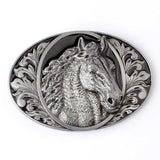 Cintura Cavallo "Criniera d'Argento Marrone"