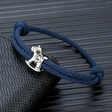 Einhorn-Armband "Blaues Schaukelpferd"
