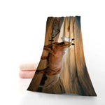 Serviette Personnalisée "belle chevaux"