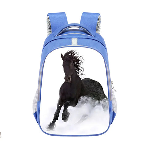SAC À DOS CHEVAL NOIR FOUGUEUX