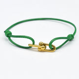 Bracelet Bambou Fer à Cheval Tressé Ajustable