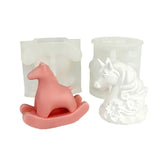 Stampo Unicorno "Cavallo a Dondolo e Unicorno"