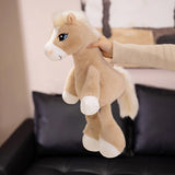 Poupée Cheval en Peluche Grands Yeux