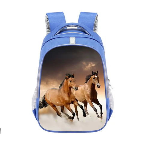 SAC À DOS CHEVAUX EN LIBERTÉ