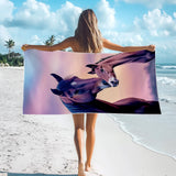 Serviette de Plage Cheval