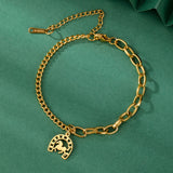 Bracelet Cheval "Fer à Cheval Style C Doré"