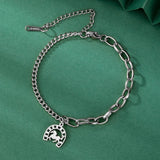 Bracelet Cheval "Fer à Cheval Style C Acier"