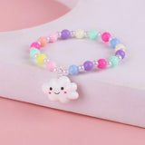 Set Bracelets Licorne "8 Perles Arc-en-Ciel"