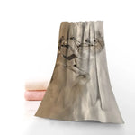 Serviette Personnalisée "belle chevaux"