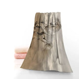 Serviette Personnalisée "belle chevaux"