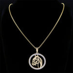 New Horses Head Pendant Necklace