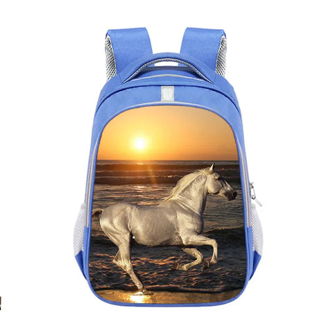 SAC À DOS CHEVAL COUCHER DE SOLEIL