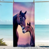 Serviette de Plage Cheval