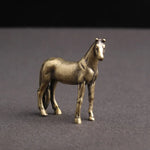 FIGURINE CHEVAL EN BRONZE ANTIQUE