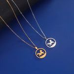 Collier Cheval Cercle Tendance