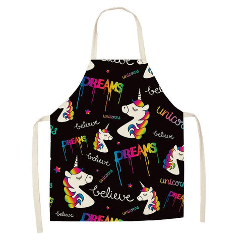 Tablier de Cuisine Licornes « Rêves » et « Croire »