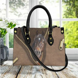 Sac à Main Cheval "Tête 3D Compact Noir"