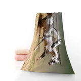 Serviette Personnalisée "belle chevaux"