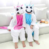 Kigurumi Licorne & Animaux Bleu