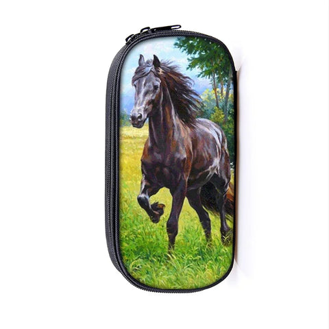 TROUSSE CHEVAL NOIR AU GALOP