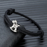 Einhorn-Armband "Blaues Schaukelpferd"