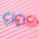 Set Bracelets Licorne "Étoile et Nuage Pastel"
