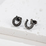 Boucles d'Oreilles Fer à Cheval Simples