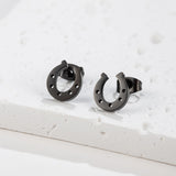 Boucles d'Oreilles Fer à Cheval Simples