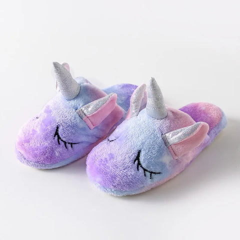 Chaussons Licorne Cosmiques