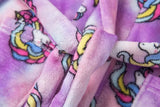 Accogliente accappatoio a forma di unicorno