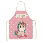 Tablier de Cuisine Licorne « C'est une fille ! »