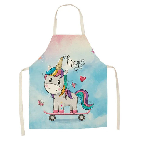 Tablier de Cuisine Licorne Skateboard