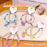 Bracelet Licorne "Petits Poneys Cœur"