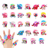 Lot de Bagues & Bracelets Licorne "Anniversaire"