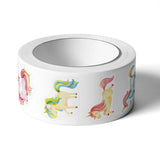 Rouleau de 500 Stickers Licornes & Pégases